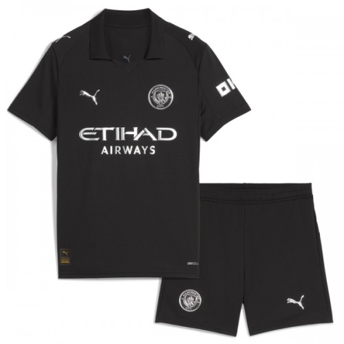 Dječji Dresovi Manchester City Gostujući 2025-26 - Kratki Rukavima Dječji Dresovi Manchester City Gostujući 2025-26 - Kratki Rukavima